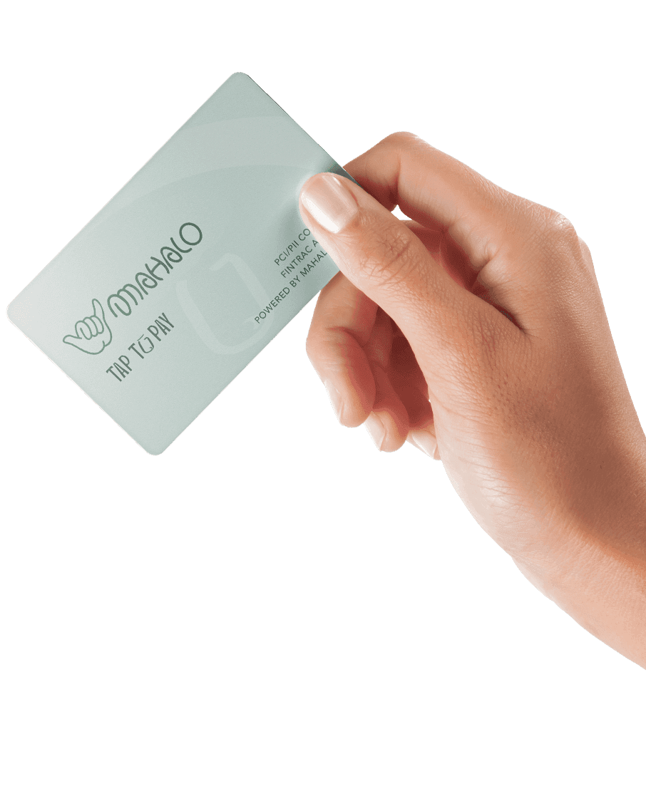 Mahalo card